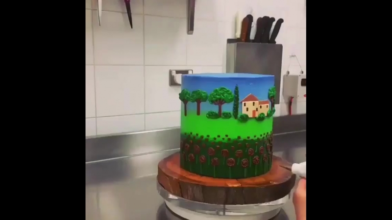 Симпатичный тортик получился!