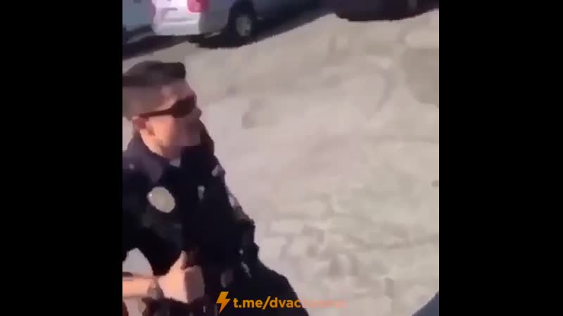 Полицейский выстрелить даже если он этого не хочет когда рядом черномазый