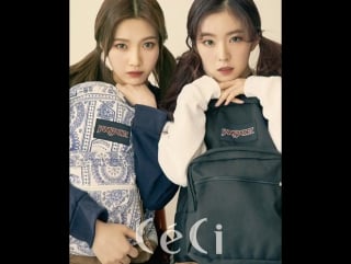 170119 #redvelvet #레드벨벳 #irene #아이린 and #joy #조이 for céci magazine (february 2017)