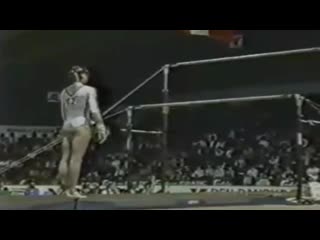 Nadia comaneci vs elena mukhina great duel (part 1)