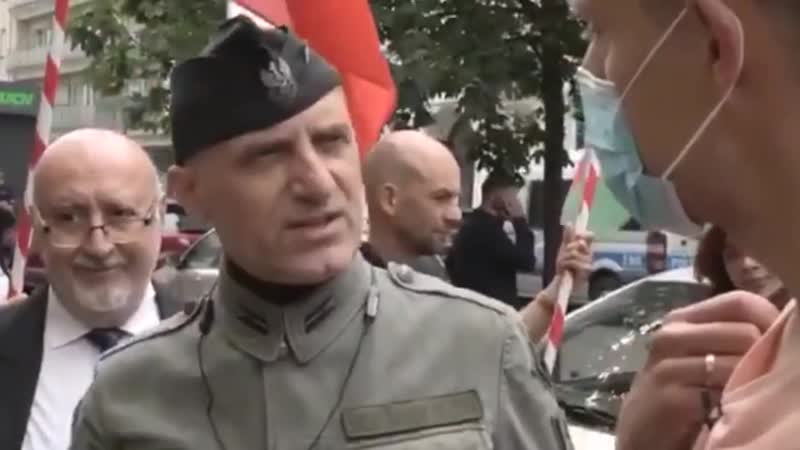 Польские националисты «ты знаешь узраиль?»