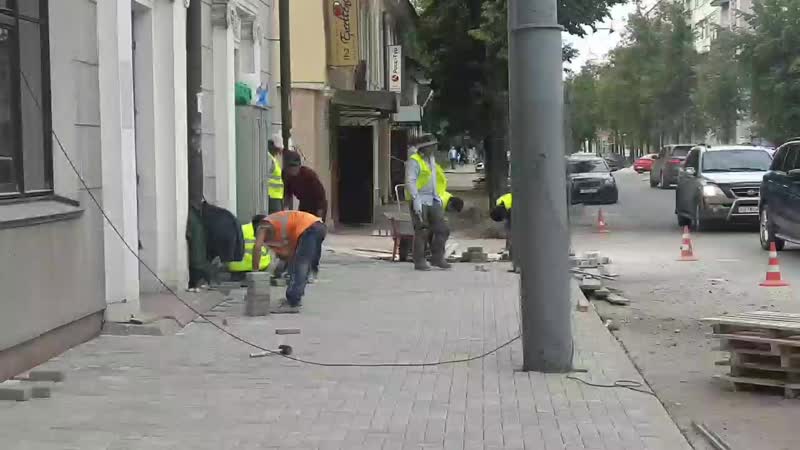 Ремонт улицы республиканской