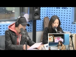 180131 sbs power fm park sohyun "love game", youngi(kara) and (teen top)