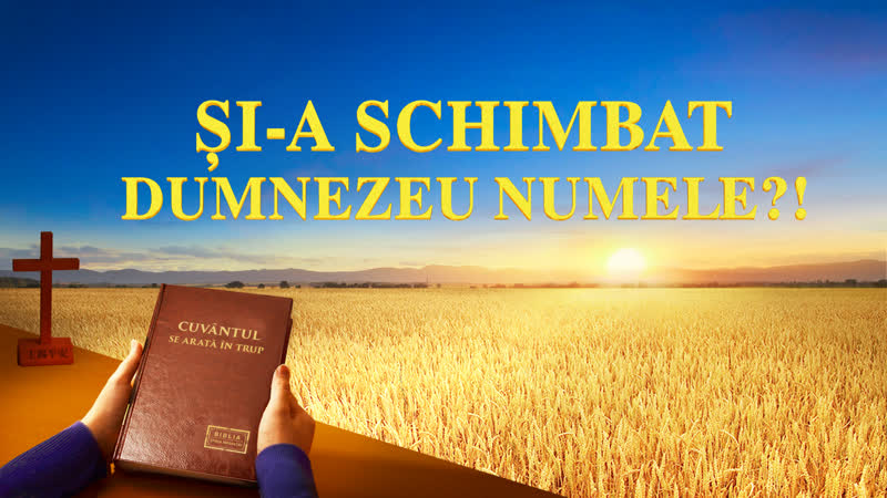 Trailer filme evanghelie „și a schimbat dumnezeu numele!” dezvăluind misterul numelui lui dumnezeu