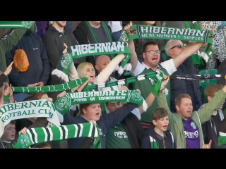 Rousing rendition of sunshine on leith after hibs win