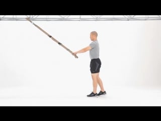Trx hip hinge (single leg)