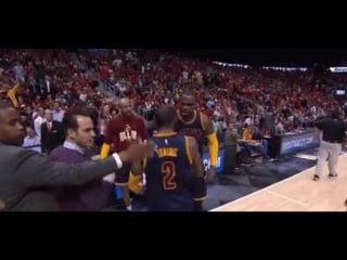 With 8 points so far, @kyrieirving (785 pts) has passed brad daugherty and big z for 3rd place in playoff scoring in #cavshistor