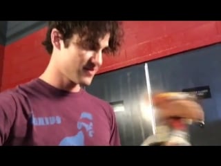 Darren criss on instagram "caught up with rizzo the rat yesterday about @weday in la! on my way right now!"