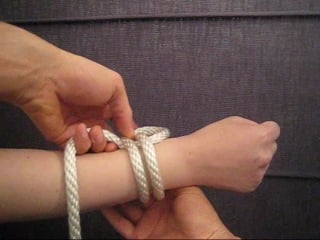 French bowline shackle