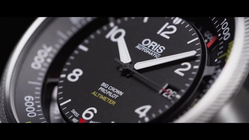 Часы oris big crown propilot altimeter первые в мире автоматические наручные часы, оснащённые механическим альтиметром