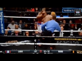 Erislandy lara vs jarrett hurd fight highlights [knockdown]