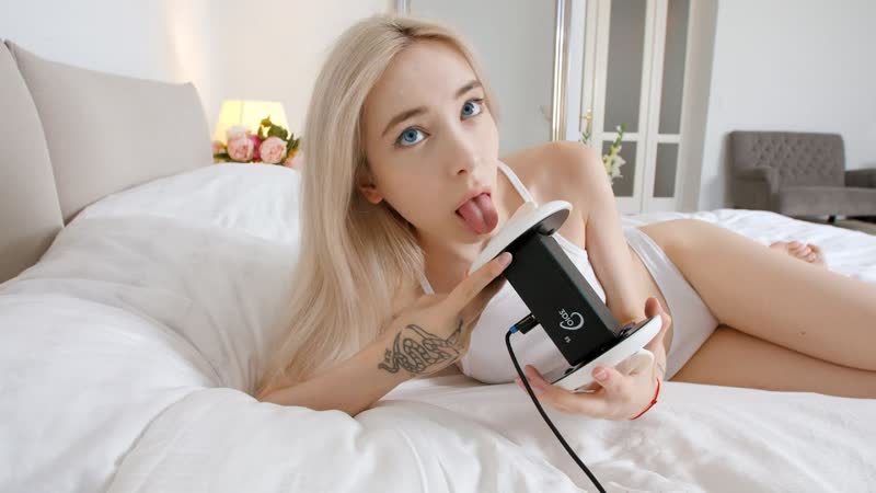 Nanno choo asmr earlicking before sleep 💖 ear licking insomnia treatment😴 licking in the pose