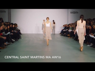 Central saint martins ma aw16 at london fashion week