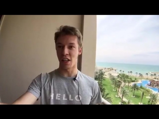 Daniil kvyat ready for #bahraingp!