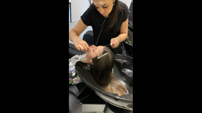 Оформление бровей в исполнении мамедовой зияды