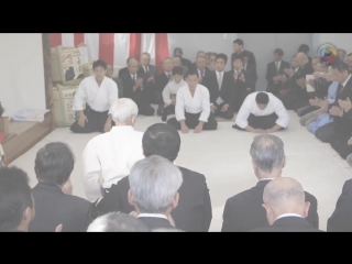 Aikido doshu demonstration kagamibiraki 2018