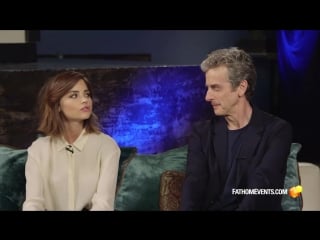 Интервью питера капальди и дженны коулман