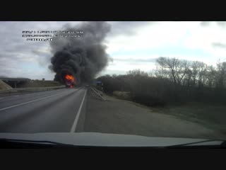 Дтп со взрывом на трассе м 4