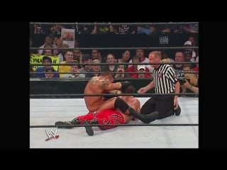 Randy orton vs chris benoit summerslam 2004