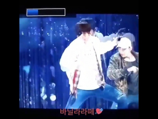 [fancam] [17 02 16] kbs open concert b a p young, wild & free + feel so good (daehyun focused)