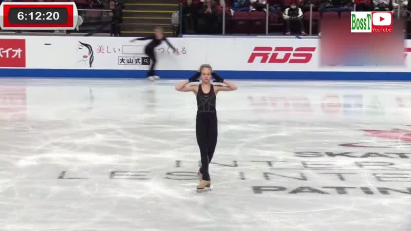 Alexandra trusova skate canada 2019 тренироа пп
