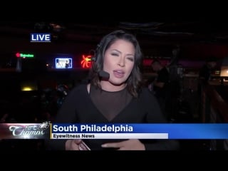 Eagles fans at chickies petes soar with joy after eagles win