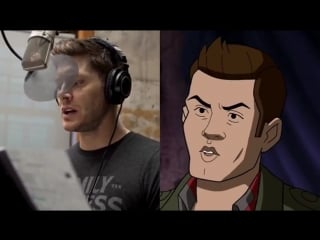 #jensenackles #behindthescene #bts #scoobynatural #episode13x16 #spn #voiceoverwork