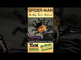 Spider man's lesser known powers toon sandwich #funny #marvel #mcu #spiderman #tomholland