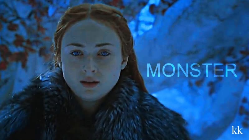 Игра престолов / game of thrones (санса и ария старк) monster