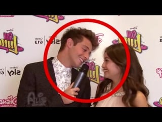 Karol sevilla y ruggero pasquarelli casi se besan en entrevista soy luna lutteo