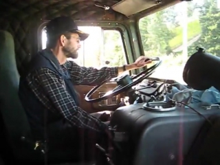 1979 freightliner cabover 8v92 detroit diesel ride in cab