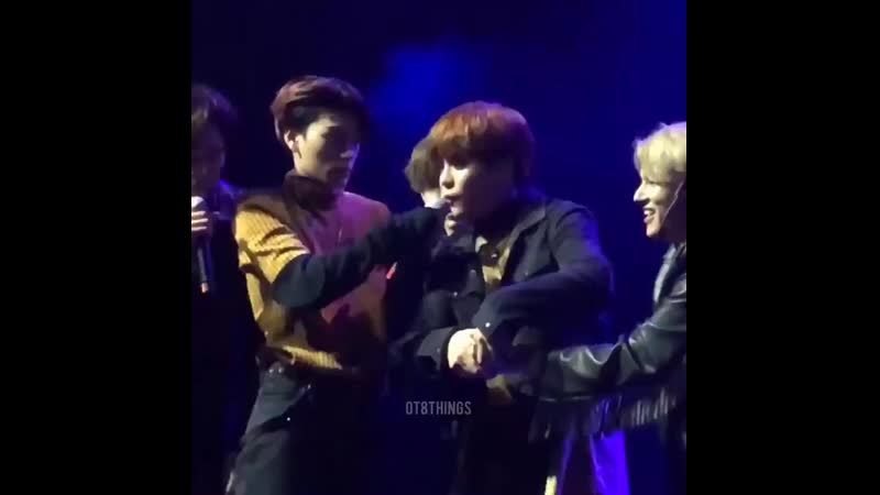 Mingi porn video – Jongho doing mingi’s rap in say my name and “breaking apples”