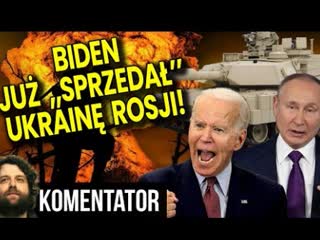 Biden dał rosji zielone światło na atak na ukrainę! polskę usa też zdradzi analiza ator