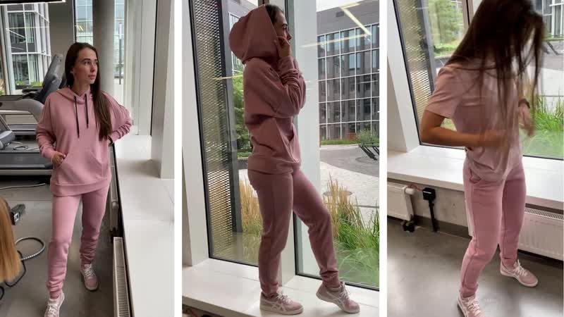 Костюм худи оверсайз+брюки