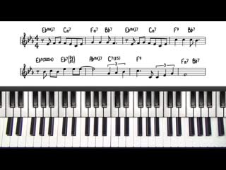 Pianogroove lesson 4 dominant voicings part 2