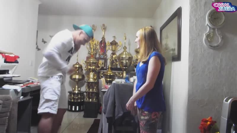 Desafio hard chute na pepeca +esmaga saco casal zuera 2015(prank)
