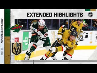 Minnesota wild vs vegas golden knights apr 1, 2023 highlights