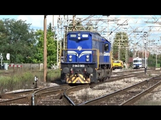 Hz diesel locomotive class 2063 003 at full throttle hz cargo lokomotiva 2063 003 karavela