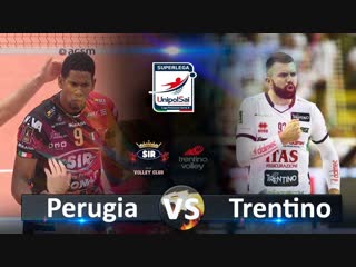 Perugia vs trentino highlights italian volleyball super league