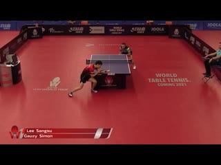 Lee sangsu vs simon gauzy | czech open 2019 (r16)