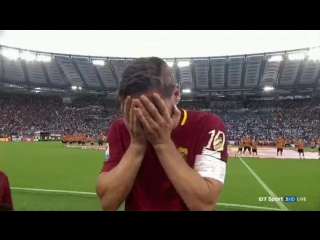 Goodbye legend francesco totti