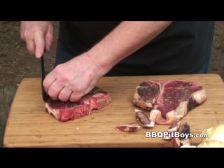 Porterhouse steaks dry aged recipe by the bbq pit boys