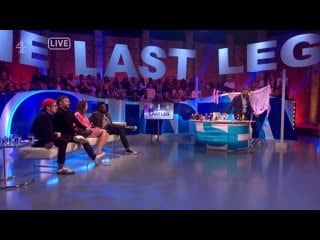 The last leg 18x04 romesh ranganathan, ellie taylor