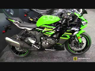 2019 kawasaki ninja zx6r abs krt walkaround debut at 2018 aimexpo las vegas