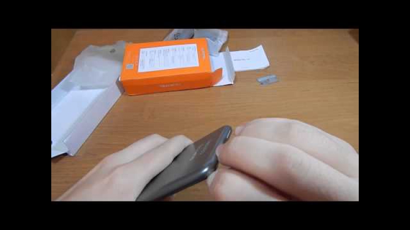 Oukitel u7 распакоа
