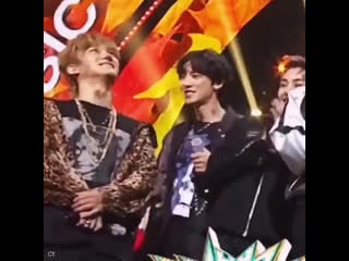 A compilation of chanyeol getting startled by confetti and fireworks