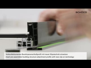 Montagevideo schüco fassadensystem fws 35 pd
