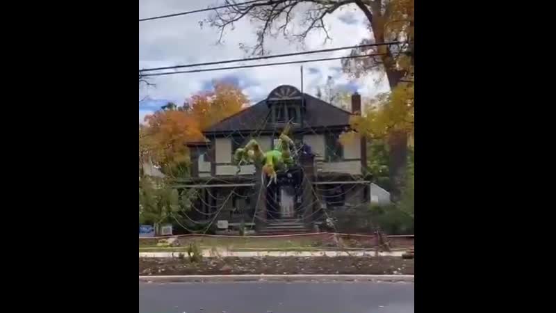 Американець прикрасив свій будинок до геловіну