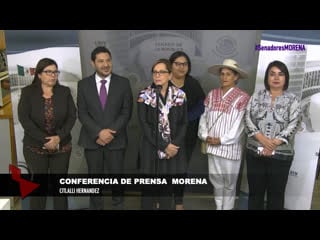 Senadores morena felicitan a gobierno y fiscalias por aprehensión de asesinos de fatima