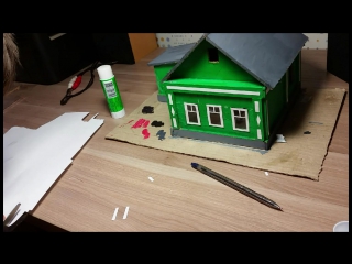 Диорама деревенского дома (часть 8)